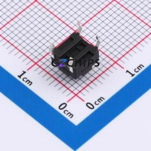 UK-B02123-G5.5-250 Tactile Switch DIP-4P,6.2x6.2mm Switch 2.5N 6.15mm 6.15mm 5.5mm - Product Image 2
