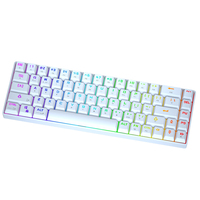 Keyboard dan Mouse Nirkabel Portabel Universal untuk Multi-Perangkat, Keyboard dan Mouse Gaming Portabel