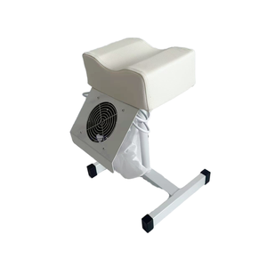 Taburete de Pedicura Moderno Ajustable de Acero Inoxidable con Ventilador, para Salón y Dormitorio, Equipo de Manicura para el Cuidado de los Pies - Product Image 2