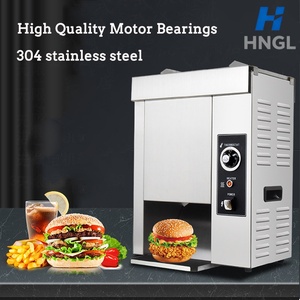 Machine à réchauffer les pains à hamburger verticaux à bas prix, facile à utiliser, contrôle de la température, grille-<span class=keywords><strong>pain</strong></span> pour pains - Product Image 4