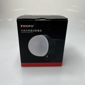 TRIOPO Tr-08 MagDome Filtro Colorato Riflettore Diffusore a Nido d'Ape Sfera Kit Accessori Fotografici per Flash YONGNUO Sostituzione VS AK-R1 - Product Image 3