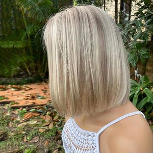 จริง 12A รัสเซียผมสีบลอนด์ Ash <span class=keywords><strong>สั้น</strong></span>ตัดวิก<span class=keywords><strong>ผม</strong></span> Kosher เวอร์จิน<span class=keywords><strong>สาว</strong></span>หนังกําพร้า<span class=keywords><strong>ผม</strong></span>มนุษย์ผ้าไหมด้านบนลูกไม้ด้าน<span class=keywords><strong>หน้า</strong></span>วิกผมชาวยิว - Product Image 4