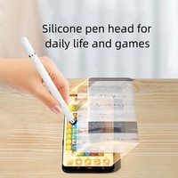 Pena Sentuh Kapasitif Layar Sentuh 2 in 1 Dual-use Aktif untuk iPad, Pasokan Pabrik