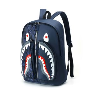 Mochilas Escolares Oxford con Estampado de Grafiti Único de <span class=keywords><strong>Bape</strong></span> <span class=keywords><strong>Shark</strong></span> al por Mayor, Bolsas Personalizadas para Adolescentes, Mochilas Escolares para Niños - Product Image 5