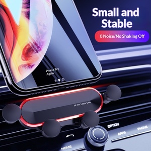 Gravity Car Mobile Phone <b>Bracket</b> Telescopic Automatic Tightening Air Outlet Position Standard Fitment Factory Source - Product Image 2