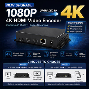 ตัวเข้ารหัสวิดีโอ ORIVISION H.265 HDMI เป็น IP 4K พร้อมจอแ<span class=keywords><strong>สด</strong></span>งผล OLED รองรับ Loopout ความหน่วงต่ำ SRT RTMP IPTV ฮาร์ดแวร์สตรีมมิ่ง<span class=keywords><strong>สด</strong></span>ระดับมืออาชีพ - Product Image 1