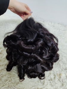 Promoción $33 Big Wave 13x4 Lace Frontal Pelucas de Cabello Humano 100% de 14 Pulgadas Pre-arrancadas con Línea de Cabello Natural, Venta Caliente al por Mayor - Product Image 4