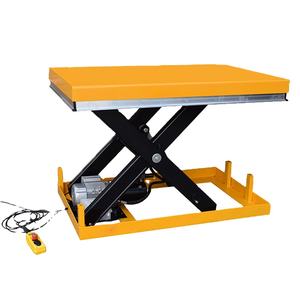 Meja Pengangkat Gunting Hidrolik Elektrik Lipat DP800KG Platform Elektrik - Product Image 1