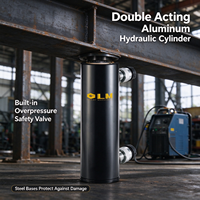 RAR-304 Factory Supply 700bar 30Ton 100mm Stroke Aluminum Double Acting Hydraulic Cylinder