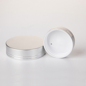 Logo <span class=keywords><strong>gravé</strong></span> Cosmetics Cream Jar Seal 53mm 58mm 63mm Rose Gold Silver Aluminium-Plastic Cap Plastic Cap avec couvercle en aluminium - Product Image 1