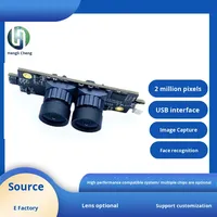 Modul Kamera Robot Binokuler Pemantauan Gambar Jernih dengan Sudut Lebar HD USB untuk Pemindaian Langsung Komputer, Merek Lain