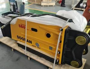 Martillo hidráulico SB 81 BOX Tipo Adecuado para excavadoras pesadas con 18-26 toneladas Buena calidad para demoler rocas duras y trabajo. - Product Image 2