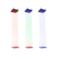 Chaîne d'éclairage de fil d'imagerie 3D 360 degrés RGB Concept projet Led Point matrice Pixel scène décoration lumière DMX