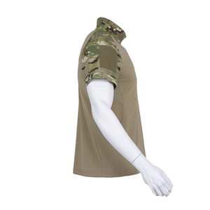 Летняя камуфляжная футболка-поло с коротким рукавом - Product Image 4