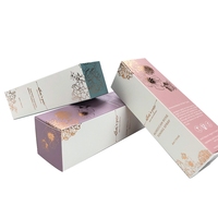 Boîte d'emballage pliante en papier ondulé avec logo personnalisé pour cosmétiques de soins de la peau bouteille de gobelet en chocolat pour bougie de parfum et bijoux