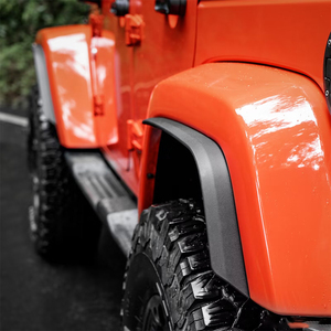 4PCS Extension d'aile ABS noir pour <span class=keywords><strong>jeep</strong></span> pour <span class=keywords><strong>wrangler</strong></span> <span class=keywords><strong>JK</strong></span> 2007-2017 J401 - Product Image 4
