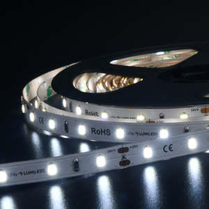 Bande LED SMD2835 24 volts en gros, 9,6 W/m, 60 LED, bande lumineuse flexible, étanche IP67, éclairage linéaire pour la signalisation et les bâtiments - Product Image 6