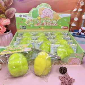 Juguete Antiestrés Takara Squishy Peach, Set de 12 Piezas, TPE, Unisex, de 2 a 4 Años - Product Image 2