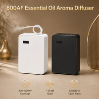Diffuseur d'arômes mural électrique Koeazy 800A contrôlé par application pour usage hôtelier avec parfum d'huile essentielle