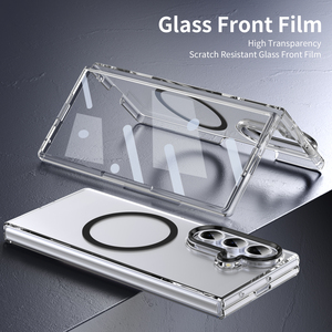 Étui de téléphone pliable magnétique électroplaqué Ice Sensation, anti-empreintes digitales, antichoc, housse de protection pour la série <span class=keywords><strong>Galaxy</strong></span> Z Flip - Product Image 2