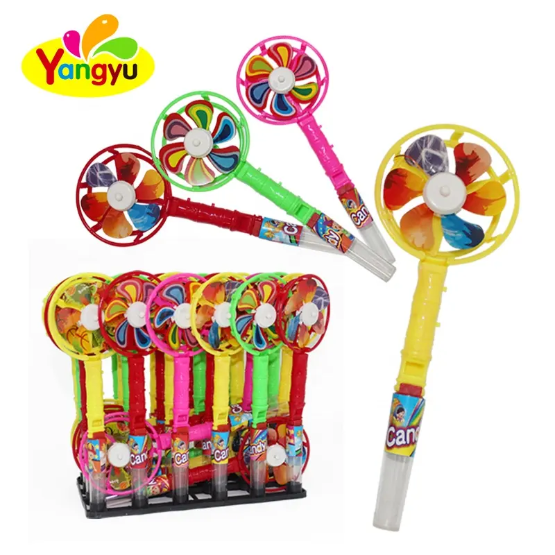 Красочный пластиковый свисток вентилятор игрушка с конфеты в виде таблеток для детей