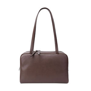 Bolsos de Hombro para Mujer, Bolsos <span class=keywords><strong>Boston</strong></span>, Bolsos Casuales de Moda, Bolsos de Cuero Genuino para Mujer, Venta Directa de Fábrica - Product Image 2