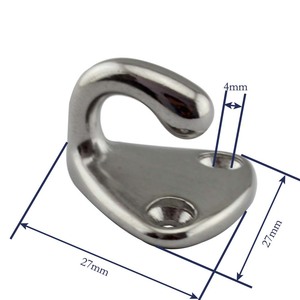 Stainless Steel 316 <strong>Hook</strong> Type Clothes <strong>Hook</strong> Yacht Accessories Marine Hardware - Product Image 3