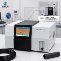 SKZ1059B Instrument de détermination du noir de carbone par film de câble de tuyauterie, avec écran tactile capacitif HD de 7 pouces et fonction de tirage direct pour échantillons