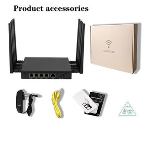 เราเตอร์ไร้สาย Wi-Fi <span class=keywords><strong>6</strong></span>แบนด์คู่ล่าสุด3000Mbps 5g 12V DC Power 5G เราเตอร์อุตสาหกรรมเหมาะสำหรับยุโรป - Product Image 4