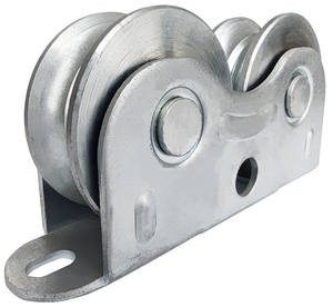 Trượt Cổng Dưới Đường Sắt Con Lăn Đôi Bánh Xe Trượt Cổng Bánh Xe Với Khung Bên Ngoài - Product Image 1