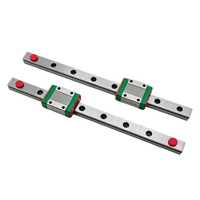 Bloc coulissant original Taïwan Hiwin CNC, rail de guidage linéaire en acier MGN15C MGN15H