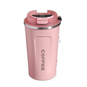 Termo con Doble Pantalla Digital, 500 ml, Acero Inoxidable, Botella Inteligente para Café y Agua, con Indicador LED de Temperatura, Ideal para Viajes y Regalos Empresariales - Product Image 1