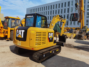 Excavadora de cadenas Caterpillar 307e usada con bomba en buen estado, origen Japón - Product Image 5