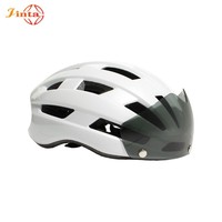 Casque de vélo ergonomique réglable Jinta, mousse EPS haute densité, respirant et ventilé, casque de sécurité pour les trajets quotidiens, achat en gros