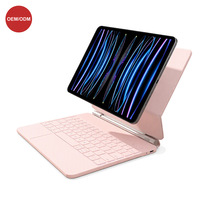 Clavier intelligent avec pavé tactile pour iPad Air 4 et Pro 11 2020 et 2018 5e génération 10,9 pouces, pavé tactile rétroéclairé LED, interface USB, neuf