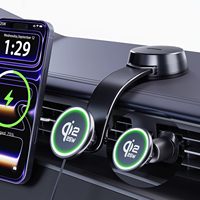 Chargeur de voiture sans fil YIXIN YX-C126 OEM avec logo personnalisé pour fixation magnétique 25W 90LBS, emballage personnalisé marque privée pour votre entreprise