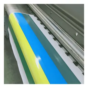 Lona banner em PVC 240g/280g/340g/440g/510g, material publicitário em rolo de banner flexível em pvc com luz de fundo fosca brilhante/com luz frontal