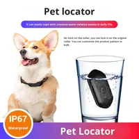Localisateur intelligent anti-perte GPS Beidou pour animaux de compagnie avec charge magnétique et étanche pour chiots et chatons avec collier