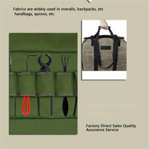Tissu en toile cirée à <span class=keywords><strong>chaud</strong></span>, tissu en toile de coton imperméable, tissu en toile cirée à sec pour veste, sac, manteaux - Product Image 4