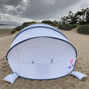 Tienda <span class=keywords><strong>de</strong></span> playa junto al mar, velocidad plegable completamente automática, parque <span class=keywords><strong>de</strong></span> sombra abierta, juego <span class=keywords><strong>de</strong></span> niños, arena, <span class=keywords><strong>Camping</strong></span>, portátil al aire libre - Product Image 2