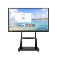 Écran tactile LED 4K de 65 pouces, écran LCD, téléviseur à écran plat, tableau numérique interactif pour réunions, tableau blanc interactif