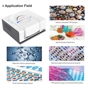 Espectrofotómetro Infrarrojo por Transformada de Fourier Drawell DW-FTIR-530Pro DLATGS 7800~350cm-1 Espectrómetro FTIR - Product Image 6