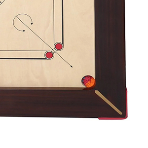 Plateau <span class=keywords><strong>de</strong></span> Carrom en Bois <span class=keywords><strong>de</strong></span> Haute Qualité <span class=keywords><strong>de</strong></span> 42 Pouces Personnalisé, Jeu Durable pour l'Intérieur et l'Extérieur, Idéal pour la Maison et le Divertissement - Product Image 2