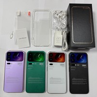 Téléphone Android 4G OEM personnalisé M17 Pro Max pour l'Afrique, vente en gros, double SIM, batterie longue durée, version mondiale débloquée, fournisseur