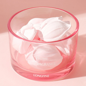 ถ้วยน้ำมันหอมระเหย Longfine Gypsum ขนาด 100 มล. ของตกแต่งบ้าน กลิ่นหอมอโรมาเธอราพี น้ำมันหอมระเหยสำหรับห้องนอน ของขวัญ - Product Image 2