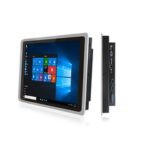 Écran tactile capacitif de 10.1 pouces Résolution 1280*800 Moniteur d'ordinateur industriel avec processeur J1800 4G + 64G HMI VGA USB COM