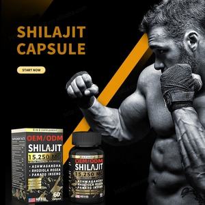 Supplément de Shilajit de l'Himalaya Booster d'énergie avec Ashwagandha Rhodiola Rosea Panax Ginseng Pure Shilajit Capsules Shilajit - Product Image 2