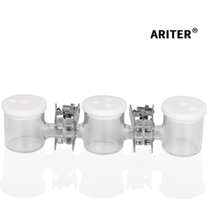 Cellule électrolytique de type H Ariter, trois ports, résistante à la corrosion, en plastique industriel, Chine - Product Image 4