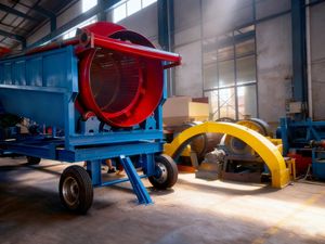 آلة غسل الرمال من هينان دبليو إس إتش تي بسعة 50-300 طن/ساعة لاستخراج الذهب من تدفقات الأنهار في المناطق الأفريقية النائية - Product Image 5