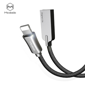 Mcdodo Tela <span class=keywords><strong>de</strong></span> Nylon Desconexión automática LED inteligente Micro USB <span class=keywords><strong>Cable</strong></span> Para Samsung con QC 3,0 ,CE, RoHs - Product Image 3